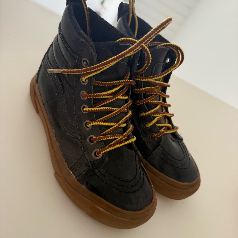 Vans boys lace shoes size 13